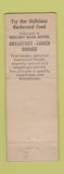 Matchbook Cover - Golden Bear Motel Berkeley CA WORN