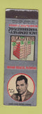 Matchbook Cover - Jack Dempsey Vanderbilt Hotel Miami Beach FL boxing