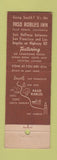 Matchbook Cover - Chancellor Hotel San Francisco CA Clipper Ship