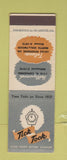 Matchbook Cover - Tick Tock Hollywood CA