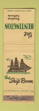 Matchbook Cover - The Huntington Pasadena CA WEAR