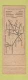 Matchbook Cover - Frisco Railroad