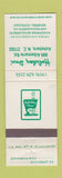 Matchbook Cover - Holiday Inn Asheboro NC WEAR