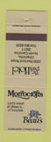 Matchbook Cover - Park Hotel Charlotte NC