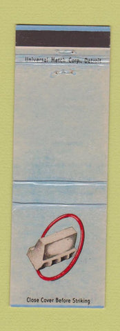 Matchbook Cover - National Broach and Machine Detroit MI