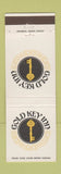 Matchbook Cover - Gold Key Inn Dearborn Detroit Flint MI