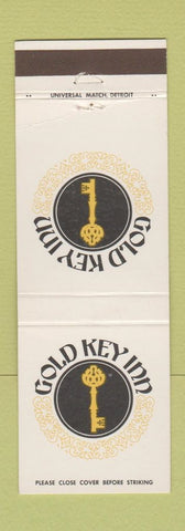 Matchbook Cover - Gold Key Inn Dearborn Detroit Flint MI