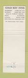 Matchbook Cover - Gold Key Inn Dearborn Detroit Flint MI