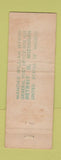 Matchbook Cover - Mount Vernon Motel Detroit MI WEAR