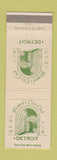 Matchbook Cover - Women's City Club Detroit MI