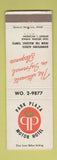 Matchbook Cover - Park Plaza Motor Hotel Detroit MI