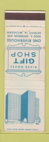 Matchbook Cover - River House Gift Shop Detroit MI