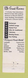 Matchbook Cover - Harlan House Motel Detroit MI
