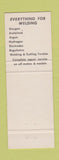 Matchbook Cover - Detroit Oxygen and Acetylene Detroit MI