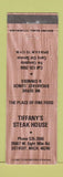 Matchbook Cover - Tiffany's Steak House Detroit MI