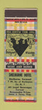 Matchbook Cover - Shelburne Hotel VT