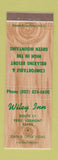 Matchbook Cover - Wiley Inn Peru VT