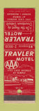 Matchbook Cover - Traveler Motel Detroit MI