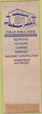 Matchbook Cover - Norman Courts OK WORN