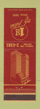 Matchbook Cover - 1st Bank Tulsa OK