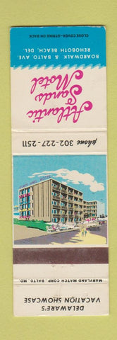 Matchbook Cover - Atlantic Sands Motel Rehoboth Beach DE