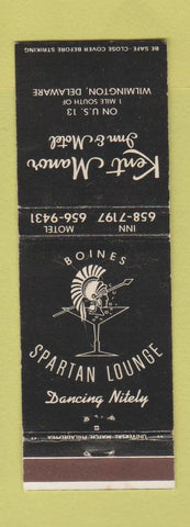 Matchbook Cover - Kent Manor Inn Motel Wilmington DE