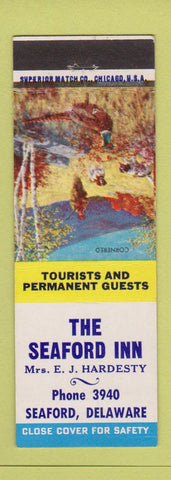 Matchbook Cover - Seaford Inn DE low phone #