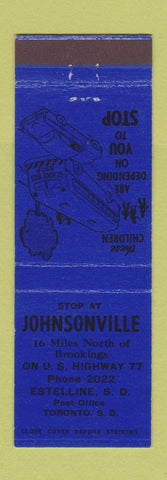 Matchbook Cover - Johnsonville SD