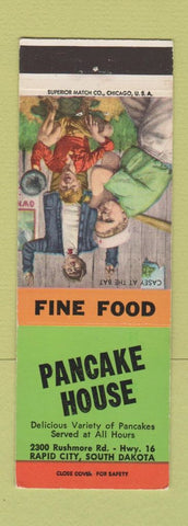 Matchbook Cover - Pancake House Rapid City SD