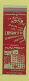 Matchbook Cover - Hotel Wilrik Sanford NC