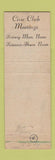 Matchbook Cover - Skyland Hotel Hendersonville NC WEAR