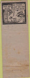 Matchbook Cover - The Dog Hosue Chicago IL