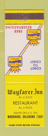 Matchbook Cover - Wayfarer Inn Woodward OK