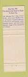 Matchbook Cover - Wayfarer Inn Woodward OK