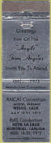 Matchbook Cover - AMCAL RMS Fresno CA Montreal Canada