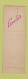 Matchbook Cover - Amelio's San Francisco CA