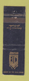 Matchbook Cover - Jonathan Club Los Angeles CA BLUE WEAR
