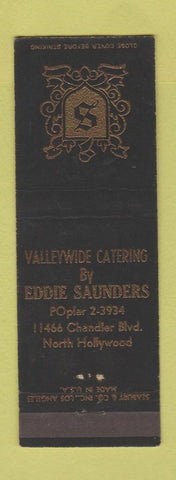 Matchbook Cover - Eddie Sauders Catering North Hollywood CA