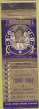 Matchbook Cover - Elks Lodge Hillsboro OR WORN