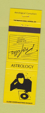 Matchbook Cover - Astrological Profiles Astrology