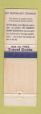 Matchbook Cover - Delona Motel Gladstone MI