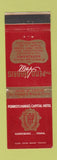 Matchbook Cover - Penn Harris Hotel Harrisburg PA