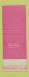Matchbook Cover - Party Dogs Snubbed