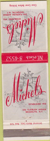 Matchbook Cover - Michel's Brooklyn NY