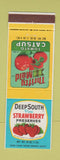 Matchbook Cover - Thrifty Maid Catsup Strawberry Preserves
