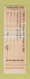 Matchbook Cover - Time Magazine WEAR