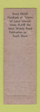 Matchbook Cover - Falir Magazine Chicago? WEAR