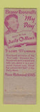 Matchbook Cover - Los Angeles CA Daily News Paper Eleanor Roosevelt WEAR