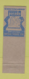 Matchbook Cover - The Chicago Sun Newspaper IL Parade Magazine girlie