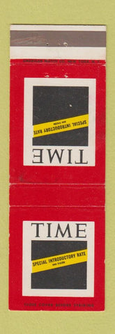 Matchbook Cover - Time Magazine